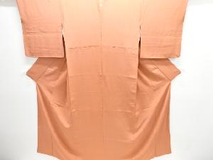 一つ紋色無地着物